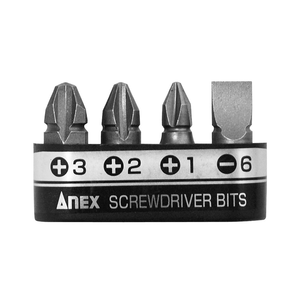 最大82％オフ！ ANEX 溝付超短ビット 六角レンチ H5×19 手動ドライバー用 アネックス 兼古製作所 